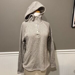 Columbia Women's Gray Hooded Sweater